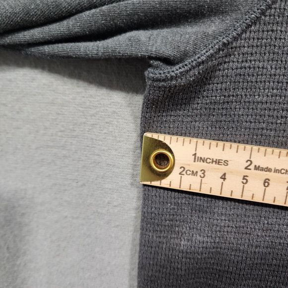 Polo Ralph Lauren Shirt Sweater Pullover Mens XL Gray Long Sleeve White Pony Vtg - Picture 11 of 16